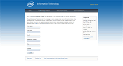 Desktop Screenshot of intelaudioconferencing.com